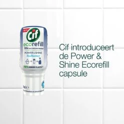 Cif Power & Shine Badkamer Ecorefill Capsule - 10 X 70 Ml - Voordeelverpakking -Huishoudelijke Benodigdheden 1200x1200 2364
