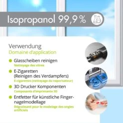 Isopropyl Alcohol - Isopropanol - IPA - Isopropyl - 99,9% Zuiver - 1000ml - Inclusief Trechter 11 Isopropyl Alcohol - Isopropanol - IPA - Isopropyl - 99,9% Zuiver - 1000ml - Inclusief Trechter -Huishoudelijke Benodigdheden 1200x1200 2408