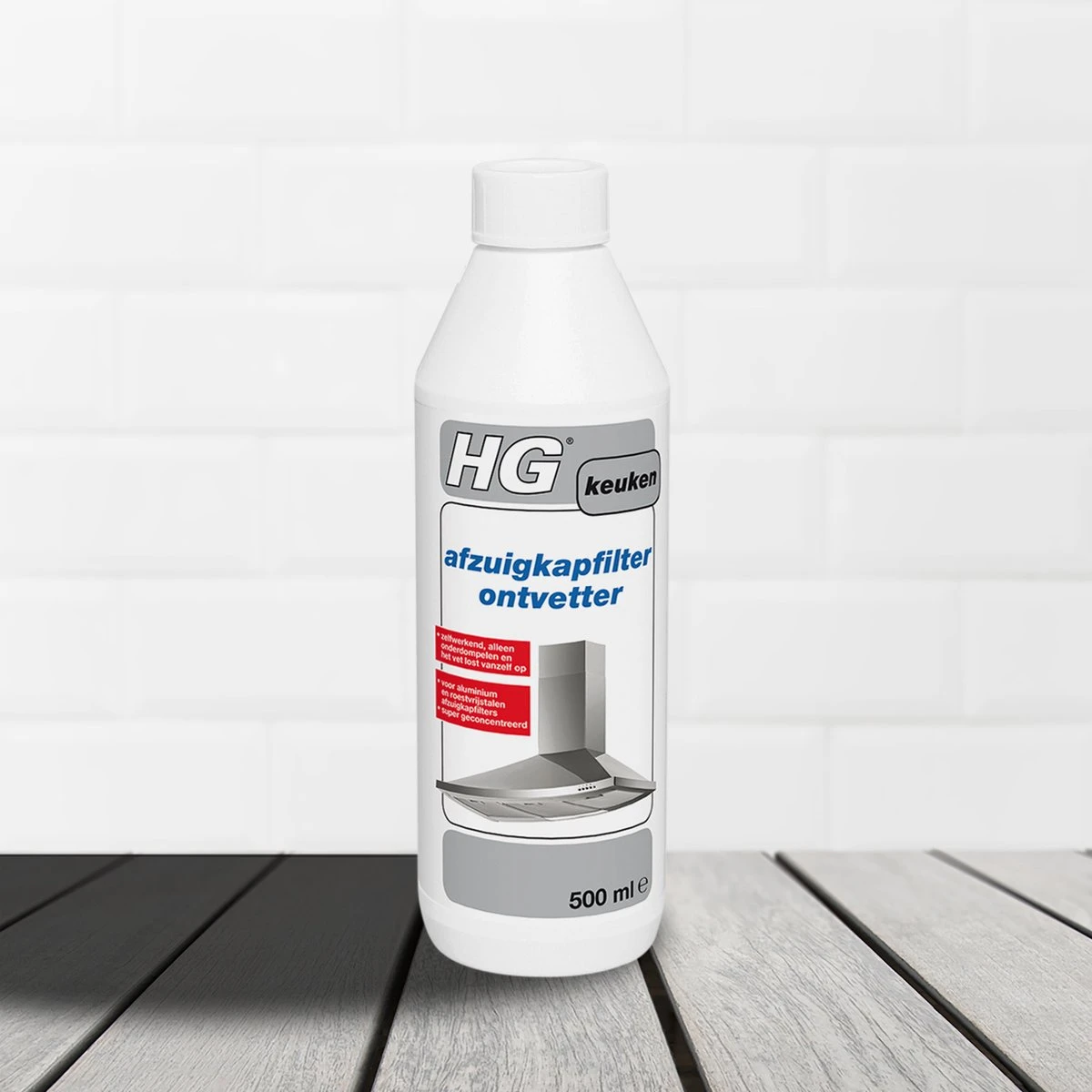 HG Afzuigkapfilter Ontvetter - 500ml - Zelfwerkend 7 HG Afzuigkapfilter Ontvetter - 500ml - Zelfwerkend - Afbeelding 7