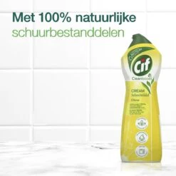 Cif CleanBoost Cream Citroen Schuurmiddel - 8 X 750 Ml - Voordeelverpakking 10 Cif CleanBoost Cream Citroen Schuurmiddel - 8 X 750 Ml - Voordeelverpakking -Huishoudelijke Benodigdheden 1200x1200 2423