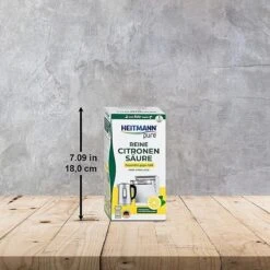 HEITMANN Pure Ontkalker- Citroenzuur Ontkalker, Natuurvriendelijke Kalkreiniger Voor Een Hygiënische Reiniging - Poeder, 1x 350 G -Huishoudelijke Benodigdheden 1200x1200 2438