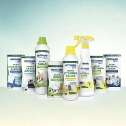 HEITMANN Pure Ontkalker- Citroenzuur Ontkalker, Natuurvriendelijke Kalkreiniger Voor Een Hygiënische Reiniging - Poeder, 1x 350 G -Huishoudelijke Benodigdheden 1200x1200 2439