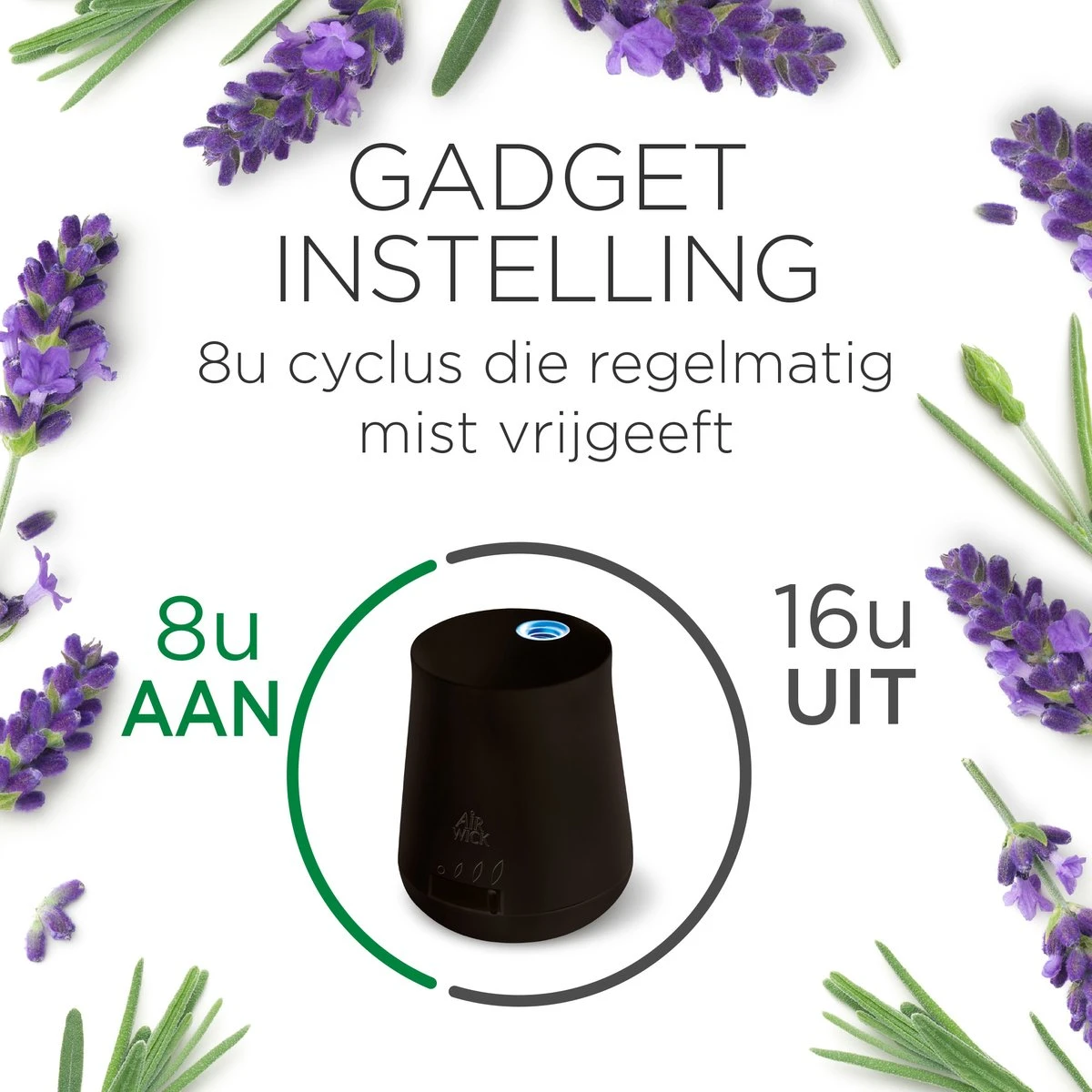 Air Wick Essential Mist Automatische Luchtverfrisser Kit - Innerlijke Rust 8 Air Wick Essential Mist Automatische Luchtverfrisser Kit - Innerlijke Rust - Afbeelding 8