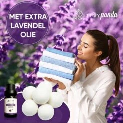 Merkloos Droger Ballen XL 6 Stuks Inclusief Lavendelolie – Zero Waste Dryer Balls - Duurzaam – Wasverzachter – Herbruikbare Drogerballen – Droogt De Was Sneller – Tiny Panda 18 Merkloos Droger Ballen XL 6 Stuks Inclusief Lavendelolie – Zero Waste Dryer Balls - Duurzaam – Wasverzachter – Herbruikbare Drogerballen – Droogt De Was Sneller – Tiny Panda -Huishoudelijke Benodigdheden 1200x1200 3