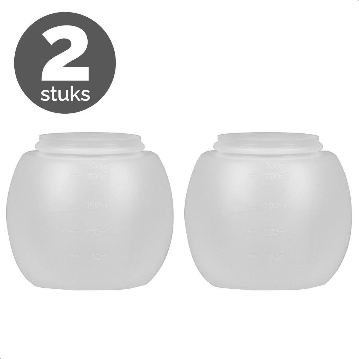 Dayshake Doseerbol Met Maataanduidingen (2 Stuks) - 200 Ml- Vloeibaar Wasmiddel Doseren - Wasbol - Herbruikbaar - Plastic - Voor Wasmachine - Alternatief Voor Doseerdop 1 Dayshake Doseerbol Met Maataanduidingen (2 Stuks) - 200 Ml- Vloeibaar Wasmiddel Doseren - Wasbol - Herbruikbaar - Plastic - Voor Wasmachine - Alternatief Voor Doseerdop