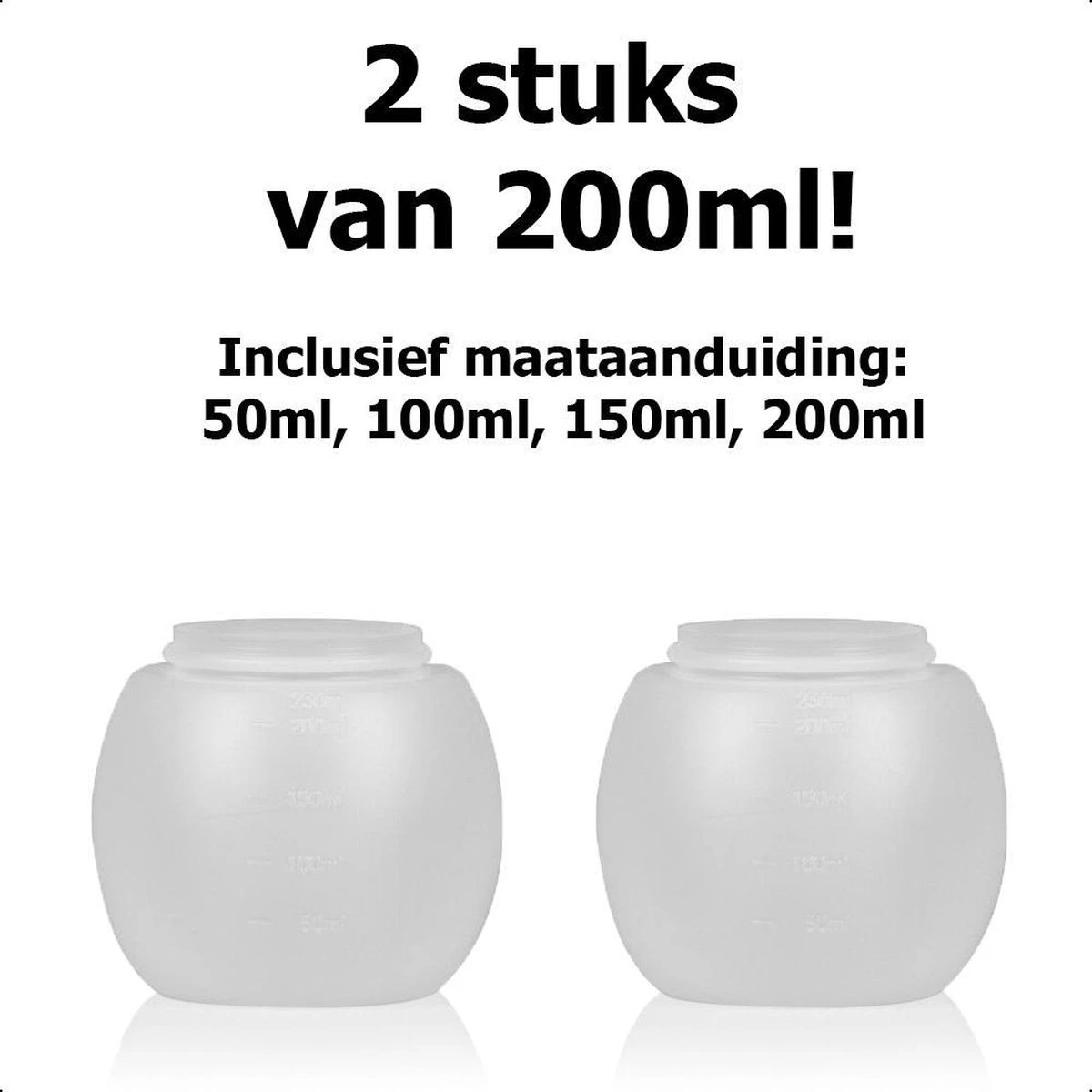 Dayshake Doseerbol Met Maataanduidingen (2 Stuks) - 200 Ml- Vloeibaar Wasmiddel Doseren - Wasbol - Herbruikbaar - Plastic - Voor Wasmachine - Alternatief Voor Doseerdop 3 Dayshake Doseerbol Met Maataanduidingen (2 Stuks) - 200 Ml- Vloeibaar Wasmiddel Doseren - Wasbol - Herbruikbaar - Plastic - Voor Wasmachine - Alternatief Voor Doseerdop - Afbeelding 3