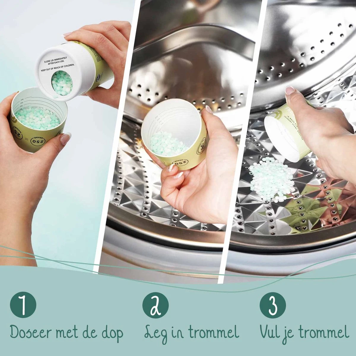 Cosmeau Geurparels 100 Wasbeurten Lentefris - Geurparels - Geurbooster Wasparfum - 4x25 Wasbeurten - Fris - 1000g - Geurkralen Scent Booster 4 Cosmeau Geurparels 100 Wasbeurten Lentefris - Geurparels - Geurbooster Wasparfum - 4x25 Wasbeurten - Fris - 1000g - Geurkralen Scent Booster - Afbeelding 4