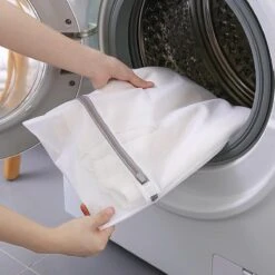 Merkloos Waszak 4 Delig - 1x Groot (50x60 Cm) - 1x Middel ( 40x50cm) - 1x Normaal (30x40cm) - 1x BH (17x15cm) -Huishoudelijke Benodigdheden 1200x1200 393