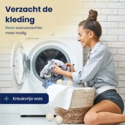 Wooly Drogerballen - 6 Wasdroger Ballen - Duurzaam - Wol - Herbruikbare Wasballen - Wasbol - Wasverzachter 13 Wooly Drogerballen - 6 Wasdroger Ballen - Duurzaam - Wol - Herbruikbare Wasballen - Wasbol - Wasverzachter -Huishoudelijke Benodigdheden 1200x1200 434
