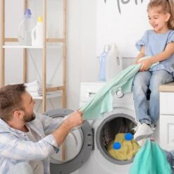 Wasdroger Ballen - Wasbol - Droogballen - Wasbal - Wasballen - Drogerballen - Wasballen Voor Wasmachine - 4 Stuks -Huishoudelijke Benodigdheden 1200x1200 463