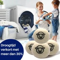 Drogerballen 6 Stuks - Wasbol - Droogballen - Herbruikbare Wasbollen - Wasverzachter - Wasdrogerballen - Doseerbol 9 Drogerballen 6 Stuks - Wasbol - Droogballen - Herbruikbare Wasbollen - Wasverzachter - Wasdrogerballen - Doseerbol -Huishoudelijke Benodigdheden 1200x1200 466