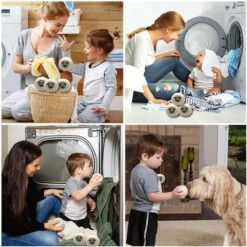 Drogerballen 6 Stuks - Wasbol - Droogballen - Herbruikbare Wasbollen - Wasverzachter - Wasdrogerballen - Doseerbol 11 Drogerballen 6 Stuks - Wasbol - Droogballen - Herbruikbare Wasbollen - Wasverzachter - Wasdrogerballen - Doseerbol -Huishoudelijke Benodigdheden 1200x1200 467