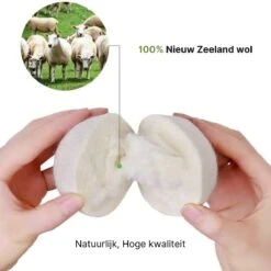 Wollen Drogerballen - Duurzaam & Milieuvriendelijk - Wasbol - Verkort Droogtijd - Droogballen - Hypoallergeen En Chemicaliënvrij - Bespaar Op Energierekening - Wasdroger Ballen - Wasbollen -Huishoudelijke Benodigdheden 1200x1200 487