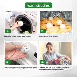 Droger Ballen Wol - Wasdroger Herbruikbare Wollen Droger Ballen - Droogballen Voor Snellere Droogtijd- Set 6 Stuks - Swilix 13 Droger Ballen Wol - Wasdroger Herbruikbare Wollen Droger Ballen - Droogballen Voor Snellere Droogtijd- Set 6 Stuks - Swilix -Huishoudelijke Benodigdheden 1200x1200 505