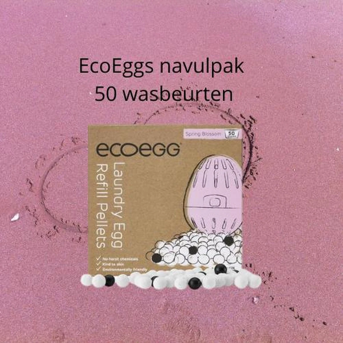 EcoEgg - Navul Eco-egg Wasbol - Refill Ecoegg Spring Bloesem - Vegan - Zuinig Wassen - Milieuvriendelijk Wassen - Propere Eco Wassen - 50 X Goedkoop Wassen 5 EcoEgg - Navul Eco-egg Wasbol - Refill Ecoegg Spring Bloesem - Vegan - Zuinig Wassen - Milieuvriendelijk Wassen - Propere Eco Wassen - 50 X Goedkoop Wassen - Afbeelding 5