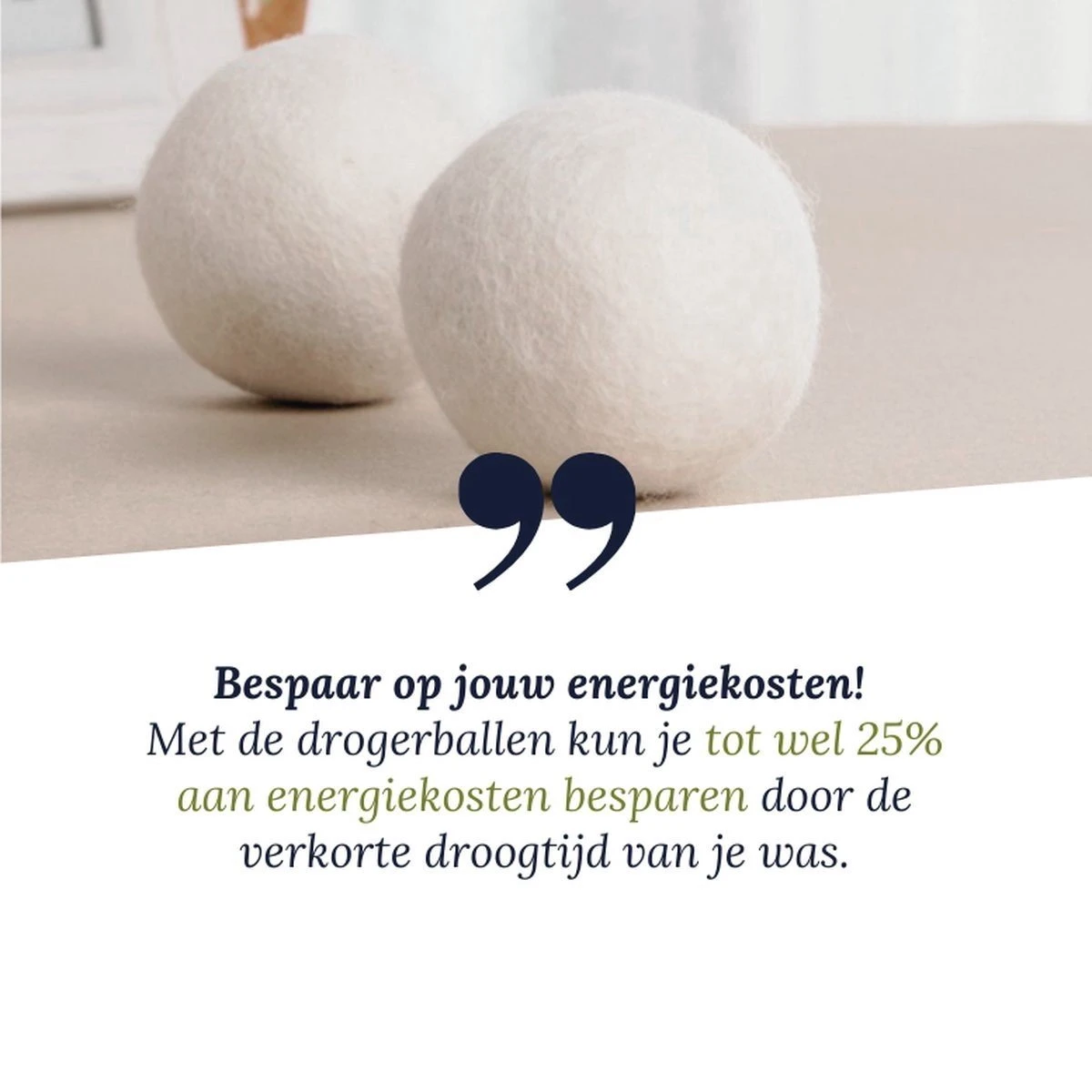 UsefullProducts Drogerballen - Wasbollen - Droogbollen - Wasdrogerballen - Energiebesparende Producten - 6 Stuks - 4CM 3 UsefullProducts Drogerballen - Wasbollen - Droogbollen - Wasdrogerballen - Energiebesparende Producten - 6 Stuks - 4CM - Afbeelding 3