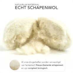 STEAMRS - 6x Wasdrogerballen - 100% Schapenwol - Verkort Droogtijd - Zachtere & Kreukloze Was -Huishoudelijke Benodigdheden 1200x1200 544