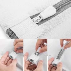 ForDig Wasnet Waszakjes (5 Stuks) Voor Lingerie En Fijne Was - Geschikt Voor Wasmachine - Met Rits - Wit 19 ForDig Wasnet Waszakjes (5 Stuks) Voor Lingerie En Fijne Was - Geschikt Voor Wasmachine - Met Rits - Wit -Huishoudelijke Benodigdheden 1200x1200 551