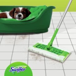 Swiffer Vloerreiniger Starterskit - 1 Dweil, 8 Droge En 3 Vochtige Vloerdoekjes Navullingen 24 Swiffer Vloerreiniger Starterskit - 1 Dweil, 8 Droge En 3 Vochtige Vloerdoekjes Navullingen -Huishoudelijke Benodigdheden 1200x1200 588