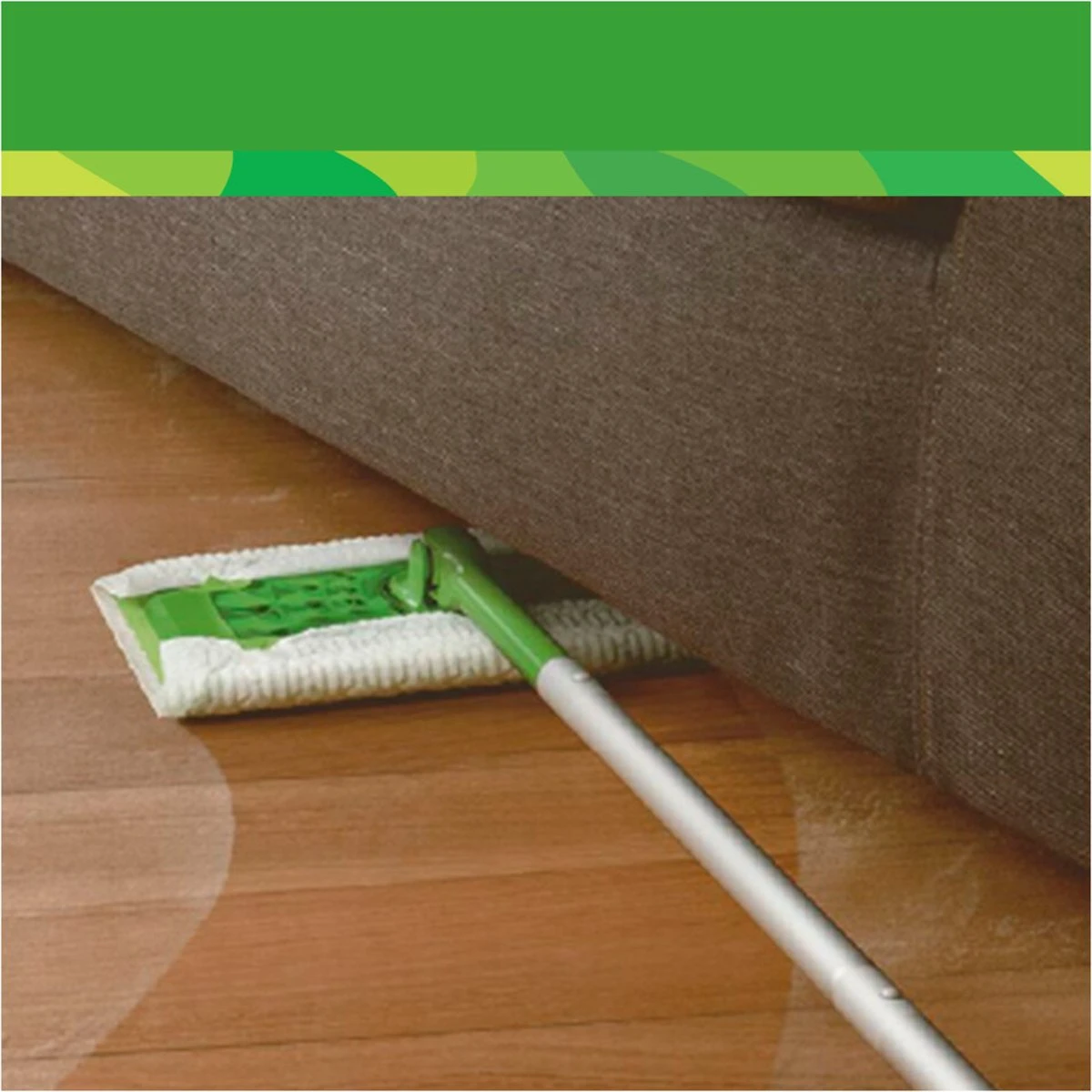 Swiffer Vloerreiniger Starterskit - 1 Dweil, 8 Droge En 3 Vochtige Vloerdoekjes Navullingen 8 Swiffer Vloerreiniger Starterskit - 1 Dweil, 8 Droge En 3 Vochtige Vloerdoekjes Navullingen - Afbeelding 8