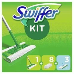 Swiffer Vloerreiniger Starterskit - 1 Dweil, 8 Droge En 3 Vochtige Vloerdoekjes Navullingen 34 Swiffer Vloerreiniger Starterskit - 1 Dweil, 8 Droge En 3 Vochtige Vloerdoekjes Navullingen -Huishoudelijke Benodigdheden 1200x1200 591