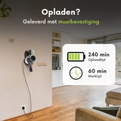 Qoncillio® Steelstofzuiger - Draadloos - Dweilfunctie - Digitaal Display - Stofzuiger & Kruimelzuiger Zonder Zak 14 Qoncillio® Steelstofzuiger - Draadloos - Dweilfunctie - Digitaal Display - Stofzuiger & Kruimelzuiger Zonder Zak -Huishoudelijke Benodigdheden 1200x1200 612