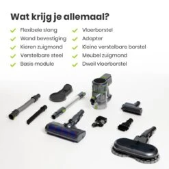 Qoncillio® Steelstofzuiger - Draadloos - Dweilfunctie - Digitaal Display - Stofzuiger & Kruimelzuiger Zonder Zak 15 Qoncillio® Steelstofzuiger - Draadloos - Dweilfunctie - Digitaal Display - Stofzuiger & Kruimelzuiger Zonder Zak -Huishoudelijke Benodigdheden 1200x1200 613