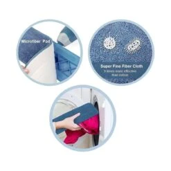 Benson Vloerwisser + Emmerset Compact + Microvezel Pad | Dweil -Huishoudelijke Benodigdheden 1200x1200 615