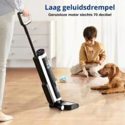 Tineco® - Draadloze Stofzuiger - Zonder Zak - Wassen En Stofzuigen - Floor One S3 Breeze - 220W Vermogen - Sterke Zuigkracht - 3-In-1 Apparaat - 4000mAh Batterij 23 Tineco® - Draadloze Stofzuiger - Zonder Zak - Wassen En Stofzuigen - Floor One S3 Breeze - 220W Vermogen - Sterke Zuigkracht - 3-In-1 Apparaat - 4000mAh Batterij -Huishoudelijke Benodigdheden 1200x1200 625