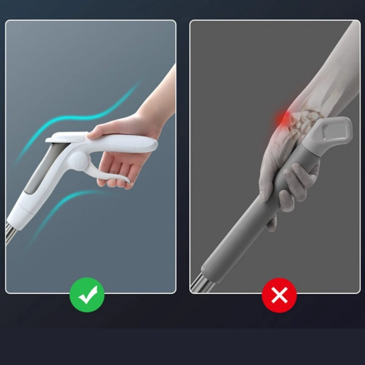 Powarkleen - Vloerwisser Met Spray - Incl. 2 Microvezel Doeken 5 Powarkleen - Vloerwisser Met Spray - Incl. 2 Microvezel Doeken - Afbeelding 5