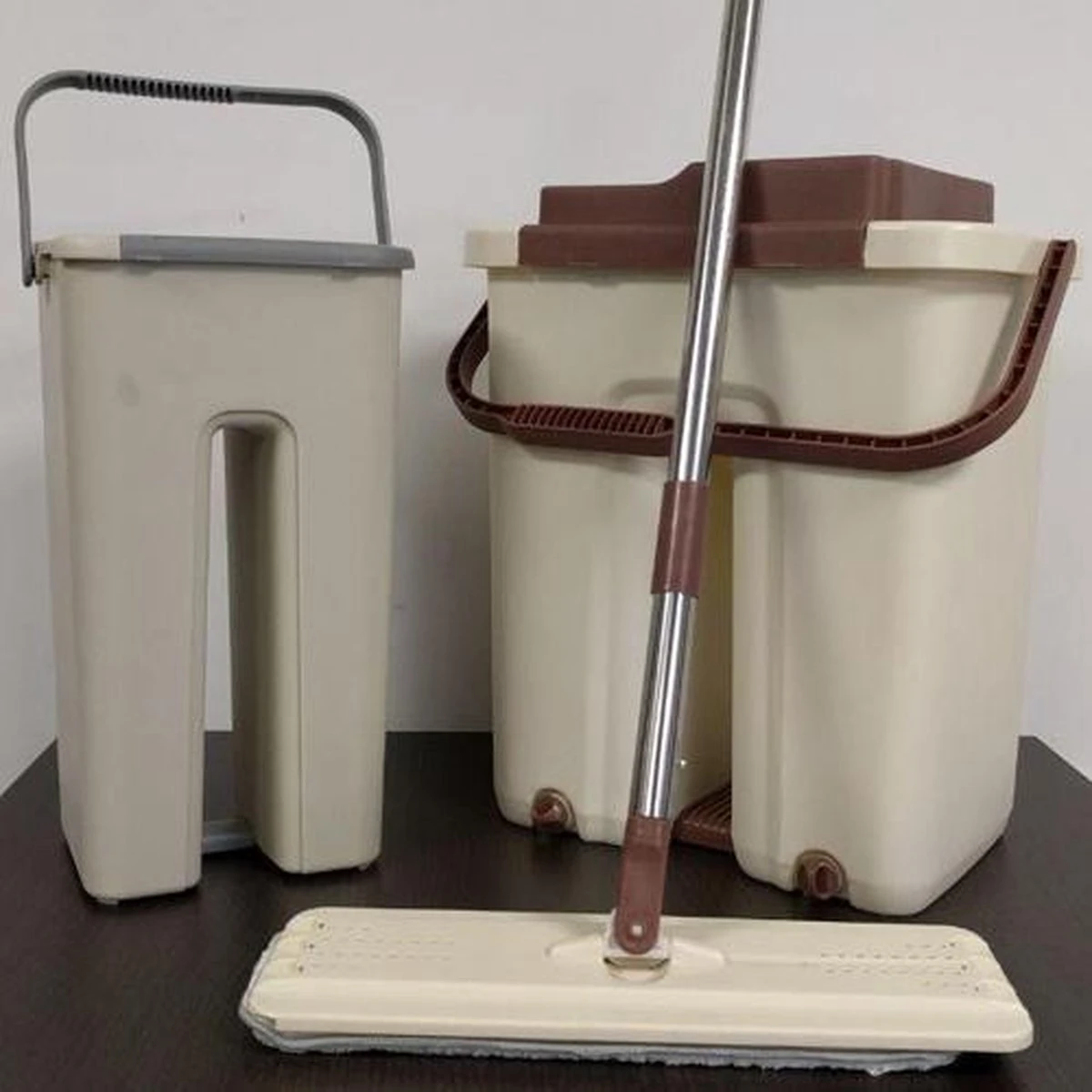 Aqua Laser Easy Flat Mop - Dweil - Blauw 1 Aqua Laser Easy Flat Mop - Dweil - Blauw