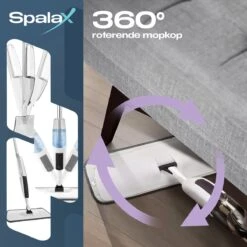 Spalax Dweil - Mop - Dweilsysteem - Vloerwisser Badkamer - Dweilset - Mopset - Vloermop 9 Spalax Dweil - Mop - Dweilsysteem - Vloerwisser Badkamer - Dweilset - Mopset - Vloermop -Huishoudelijke Benodigdheden 1200x1200 718