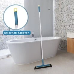 Taxtic® Vloerwisser – Vloertrekker Met Steel – Douchewisser - Vloertrekker – Vloerwisser Badkamer – Trekker - Ophangstuk -Huishoudelijke Benodigdheden 1200x1200 740