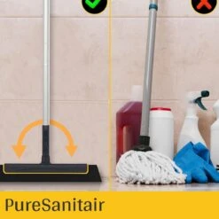 PureSanitair Vloertrekker – Vloerwisser - Raamwisser – Vloertrekker Met Steel – Raamtrekker – Ramenwisser 12 PureSanitair Vloertrekker – Vloerwisser - Raamwisser – Vloertrekker Met Steel – Raamtrekker – Ramenwisser -Huishoudelijke Benodigdheden 1200x1200 762