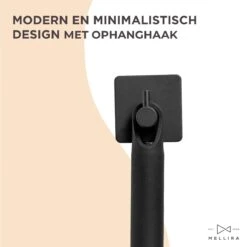 Mellira - Vloerwisser - Vloertrekker Met Steel - Watertrekker Voor Douche - Douchewisser Badkamer - Inclusief Ophanghaak - RVS - Zwart (kerstcadeau Met Verpakking) 10 Mellira - Vloerwisser - Vloertrekker Met Steel - Watertrekker Voor Douche - Douchewisser Badkamer - Inclusief Ophanghaak - RVS - Zwart (kerstcadeau Met Verpakking) -Huishoudelijke Benodigdheden 1200x1200 765