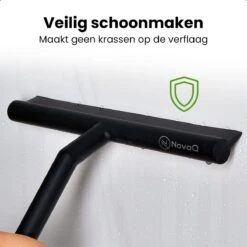 NovaQ® Vloerwisser Met Steel - Vloertrekker Met Steel - Douchewisser Zwart - Raamwisser Douche - Badkamer Trekker - Vloerwisser Zwart 2 In 1 Set Inclusief Ophanghaken 15 NovaQ® Vloerwisser Met Steel - Vloertrekker Met Steel - Douchewisser Zwart - Raamwisser Douche - Badkamer Trekker - Vloerwisser Zwart 2 In 1 Set Inclusief Ophanghaken -Huishoudelijke Benodigdheden 1200x1200 783