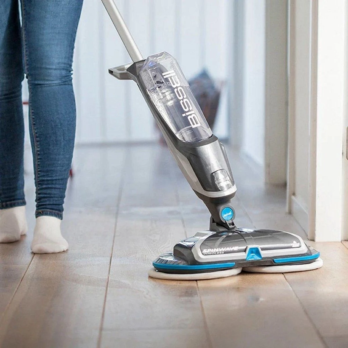 BISSELL 2240N SpinWave Cordless - Vloerreiniger - Dweilapparaat - Oplaadbaar 4 BISSELL 2240N SpinWave Cordless - Vloerreiniger - Dweilapparaat - Oplaadbaar - Afbeelding 4