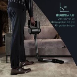 JAP Cyclone C3 - 4in1 Steelstofzuiger - Met Dweilfunctie - Anti-allergie - Snoerloos - Stofzuiger Zonder Zak - Verwisselbare Accu 16 JAP Cyclone C3 - 4in1 Steelstofzuiger - Met Dweilfunctie - Anti-allergie - Snoerloos - Stofzuiger Zonder Zak - Verwisselbare Accu -Huishoudelijke Benodigdheden 1200x1200 857