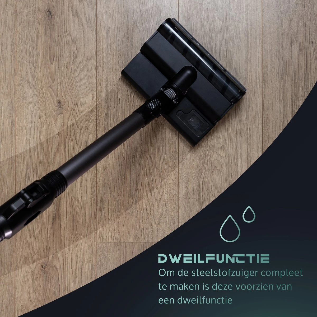 JAP Cyclone C3 - 4in1 Steelstofzuiger - Met Dweilfunctie - Anti-allergie - Snoerloos - Stofzuiger Zonder Zak - Verwisselbare Accu 10 JAP Cyclone C3 - 4in1 Steelstofzuiger - Met Dweilfunctie - Anti-allergie - Snoerloos - Stofzuiger Zonder Zak - Verwisselbare Accu - Afbeelding 10
