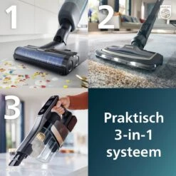 Philips AquaTrio 9000 Serie XW9383/01 - Steelstofzuiger & Dweil 23 Philips AquaTrio 9000 Serie XW9383/01 - Steelstofzuiger & Dweil -Huishoudelijke Benodigdheden 1200x1200 875