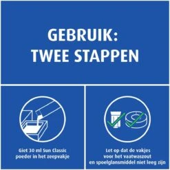 SUN® Sun Classic Normaal Vaatwaspoeder - 6 X 80 Wasbeurten - Voordeelverpakking -Huishoudelijke Benodigdheden 1200x1200 918