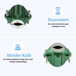 Magnetische Waterontharder - Antikalk - Waterontkalker - Waterverzachter - Douchefilter - Waterontharder Magneet - Groen 5 Magnetische Waterontharder - Antikalk - Waterontkalker - Waterverzachter - Douchefilter - Waterontharder Magneet - Groen -Huishoudelijke Benodigdheden 1200x1200 970