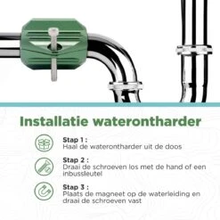 Huima Magnetische Waterontharder – Waterontkalker – Waterontharder Magneet – Ontkalker – Antikalk Magneet – Waterverzachter - Waterontharder Waterleiding – Kalk – Antikalk -Huishoudelijke Benodigdheden 1200x1200 987