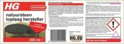 HG Natuursteen Toplaag Hersteller - 250 Ml - Herstelt Beschadigingen - Voor Marmer En Alle Andere Kalkhoudende Natuursteensoort 7 HG Natuursteen Toplaag Hersteller - 250 Ml - Herstelt Beschadigingen - Voor Marmer En Alle Andere Kalkhoudende Natuursteensoort -Huishoudelijke Benodigdheden 1200x426 3