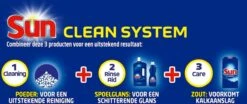 SUN® Sun Classic Normaal Vaatwaspoeder - 6 X 80 Wasbeurten - Voordeelverpakking -Huishoudelijke Benodigdheden 1200x505