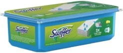 Swiffer Wet Doekjes – Vochtige Vloerdoekjes Met Frisse Citroen – 2x24 Natte Vloerdoekjes Duopack -Huishoudelijke Benodigdheden 1200x521