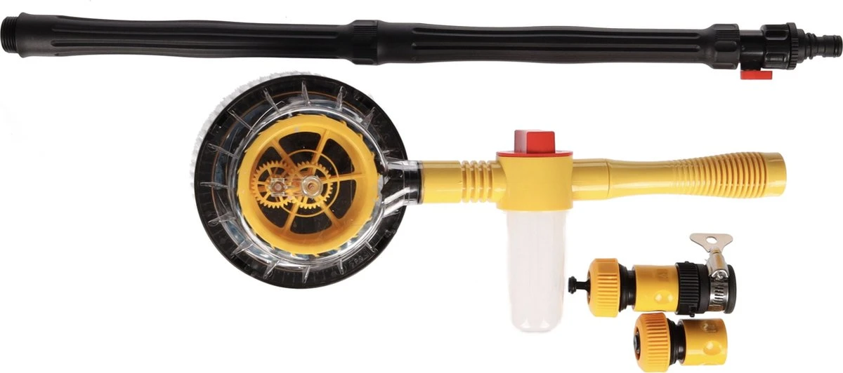 JUST23 Telescopische Autowasborstel – Schrobber Met Steel – Velgenborstel - Autowasset Met Zeep - Roterende Schoonmaakborstel - Multifunctionele Wasborstel 7 JUST23 Telescopische Autowasborstel – Schrobber Met Steel – Velgenborstel - Autowasset Met Zeep - Roterende Schoonmaakborstel - Multifunctionele Wasborstel - Afbeelding 7