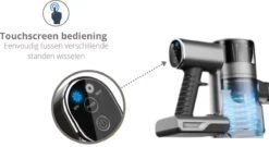 Steelstofzuiger Draadloos 200Watt Met 4 Verschillende Opzetstukken - Zakloos - Hepa Filter - Handstofzuiger - Kruimeldief -Huishoudelijke Benodigdheden 1200x658 1