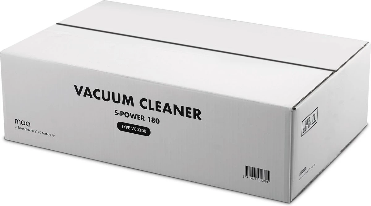 MOA Steelstofzuiger Ultra - 2-in-1 - Kruimeldief - Draadloos - 180 Watt - Zonder Zak - VC03DB 8 MOA Steelstofzuiger Ultra - 2-in-1 - Kruimeldief - Draadloos - 180 Watt - Zonder Zak - VC03DB - Afbeelding 8