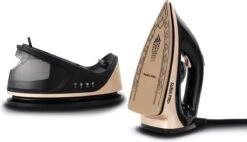 Swiss Pro+ -Stoomstrijkijzer Met Stoomgenerator - Iron - Keramische Zoolplaat - 2700W - Black/Gold - PefectCare Performer 18 Swiss Pro+ -Stoomstrijkijzer Met Stoomgenerator - Iron - Keramische Zoolplaat - 2700W - Black/Gold - PefectCare Performer -Huishoudelijke Benodigdheden 1200x690